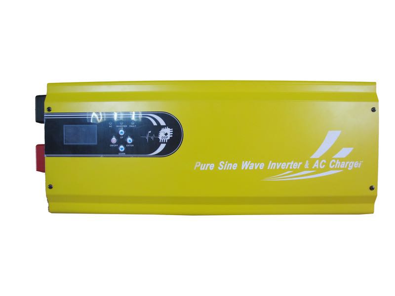 5000W pure sine wave power inverter 48V to 220V/120V / battery charger / LCD